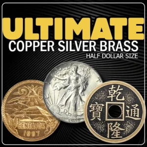 a a ULTIMATE Copper Silver Brass Half Size
